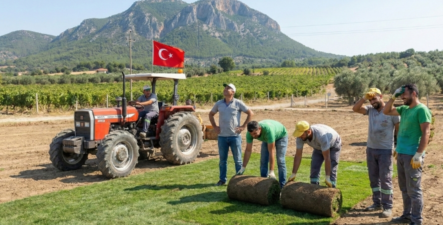 Manisa Hazır Rulo Çim Satışı